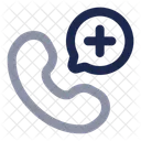 Call Medicine Rounded Mobile Medical Icon