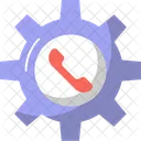 Call Preferences Gear Settings Icon