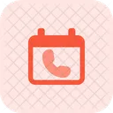 Call Schedule Contact Schedule Schedule Icon