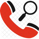 Call Search Call Magnifier Icon