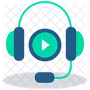 Headset Call Support Earphone Icon