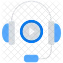 Headset Call Support Earphone Icon