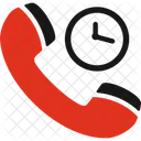 Call Time Call Call Duration Icon