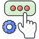 Call-to-action design  Icon