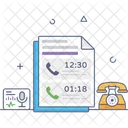 Call Tracking Report Icon