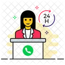 Call-Center  Symbol