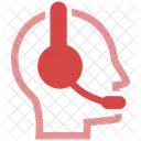 Callcenter Support Service Symbol