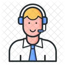 Call Center  Symbol