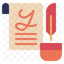 Calligraphy  Icon