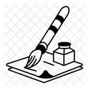 Calligraphy Brush  Icon