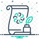 Calligraphy Feather Ink Icon