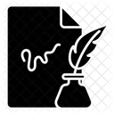 Calligraphy  Icon