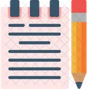 Calligraphy Careless Document Icon