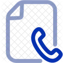 Calling File Call File Icon
