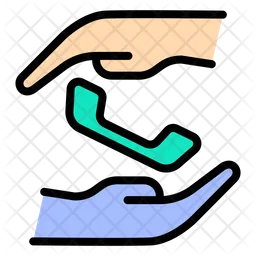 Calling Hand  Icon