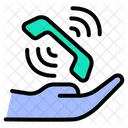Calling Hand  Icon