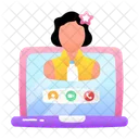 Calling Video Call Communication Icon