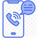 Calling Customer Service Contact Us Icon