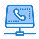 Calling Network Online Call Icon