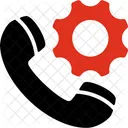 Calling Support Service Open Icon