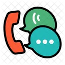 Call Chat Bubble Communication Icon
