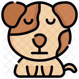 Calm Dog  Icon