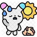 Calor Kawaii Conejito Icon