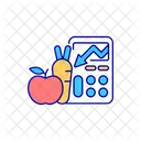 Calorie counting  Icon