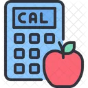 Calories Maths Technology Icon