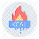 Calories Kcal Burning Icon