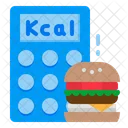 Calories Calculator Calculating Icon