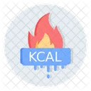 Calories Kcal Burning Icon