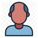 Careca Careca Avatar Ícone