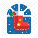 Calza Calzini Natale Icon