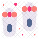 Calzado Zapatillas Sandalias Icono