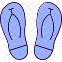 Calzado Chanclas Zapatillas Icono