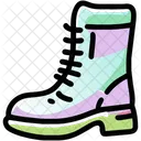 Calzado Zapatos Altos Botas Largas Icono