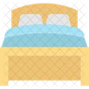 Cama Dormitorio Cama Doble Icono