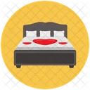 Cama de amor  Icono