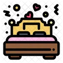 Cama Amor Casado Icono