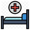Cama Hospital Medico Icono