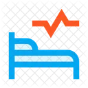 Hospital Cama Terapia Icono