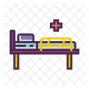 Cama De Hospital Icono