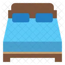 Cama Doble Cama Dormitorio Icon