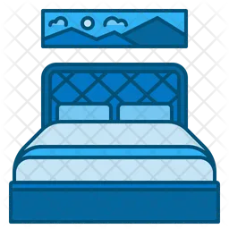 Cama matrimonial  Icono