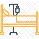 Cama hospitalar  Ícone