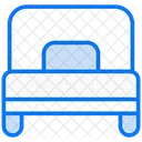 Cama Individual Cama Muebles Icono