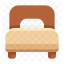 Cama individual  Icono