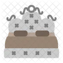 Cama Doble Cama Decoracion Icono