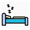 Cama Para Dormir Cama Muebles Icono
